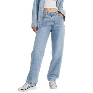 Levi’s Dad jeans in blue denim mid rise slouchy size 26 excellent condition